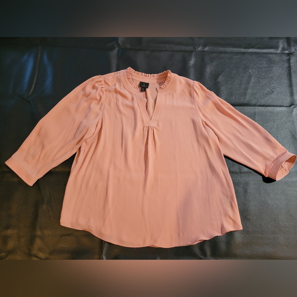 Peach Worthington Blouse: PL